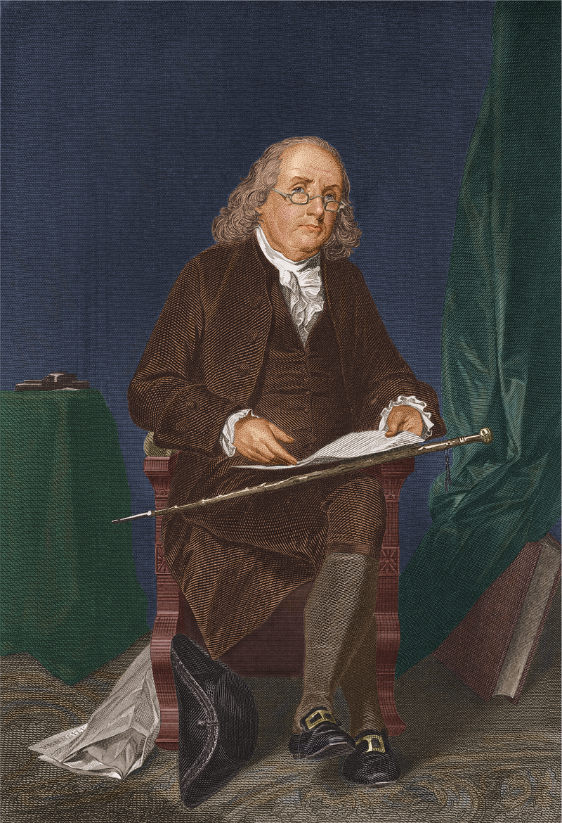 Illustration for article titled A Salute to Benjamin Franklin, the Original Tiny Glasses-Wearer